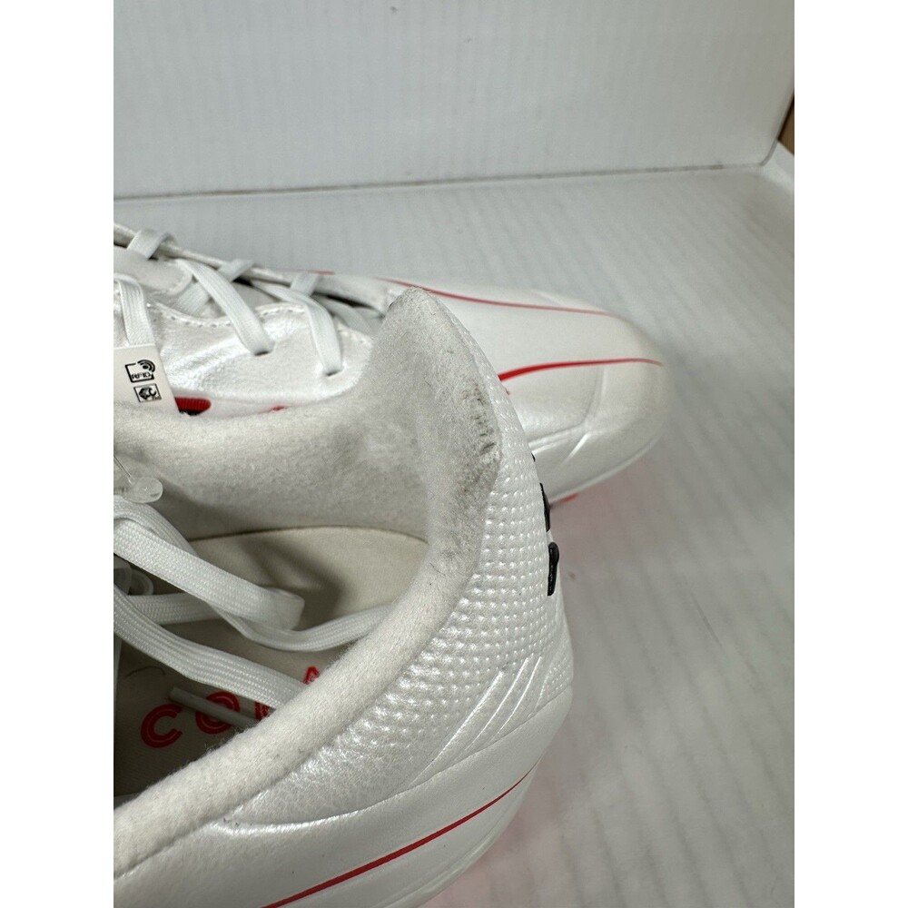 Size 12 adidas Copa Pure IV League Firm Ground Soccer Cleats Mens White Shoes - Picture 9 of 9